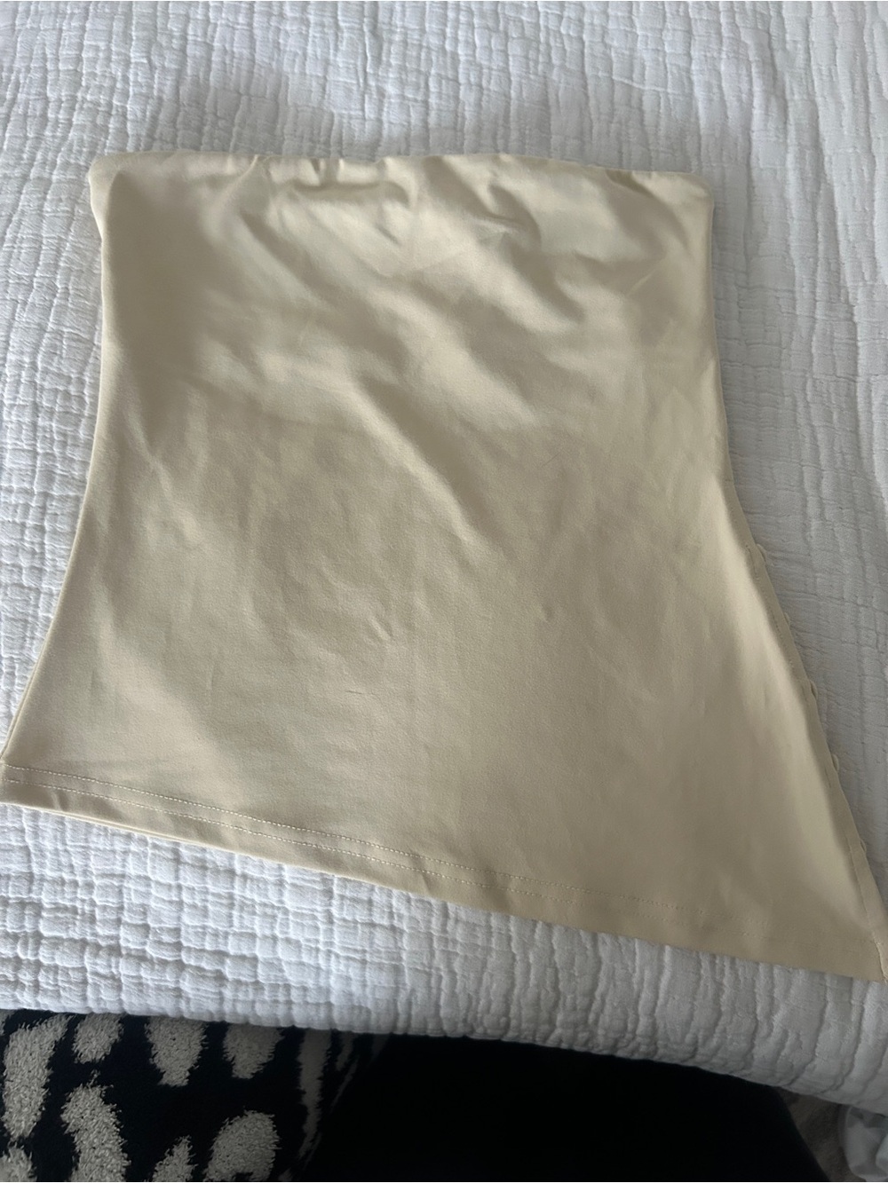 Tiger Mist Cream Tube Tank Top